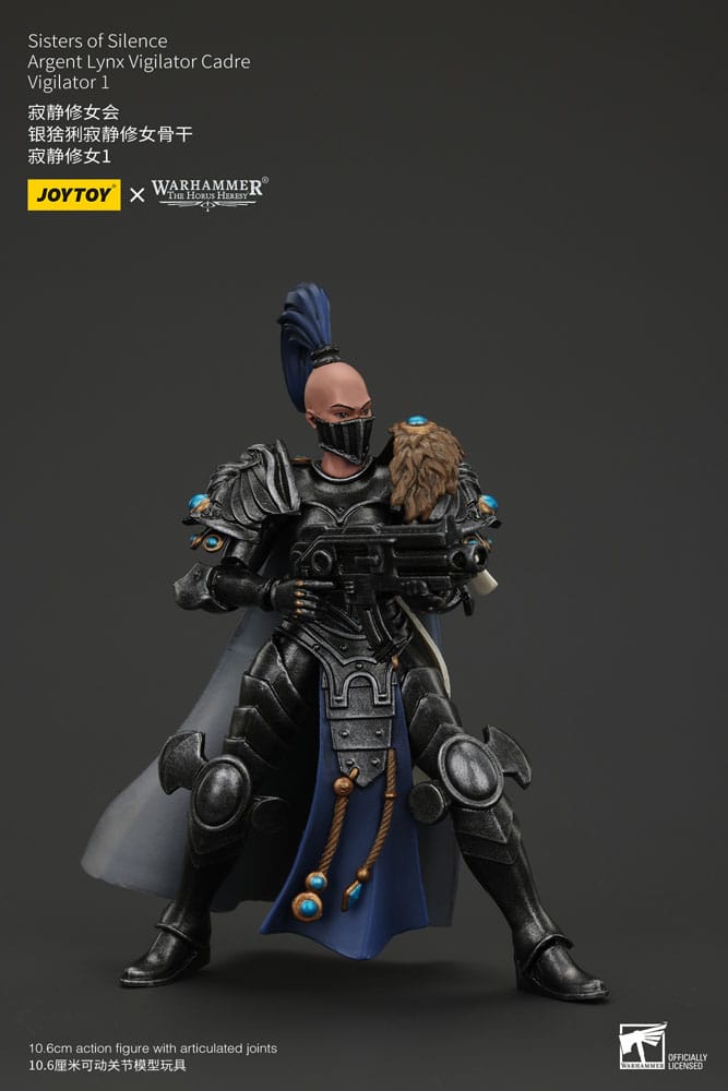 Warhammer The Horus Heresy Action Figure Sisters of Silence Argent Lynx Vigilator Cadre Vigilator 1 19 cm - MangaShop.ro