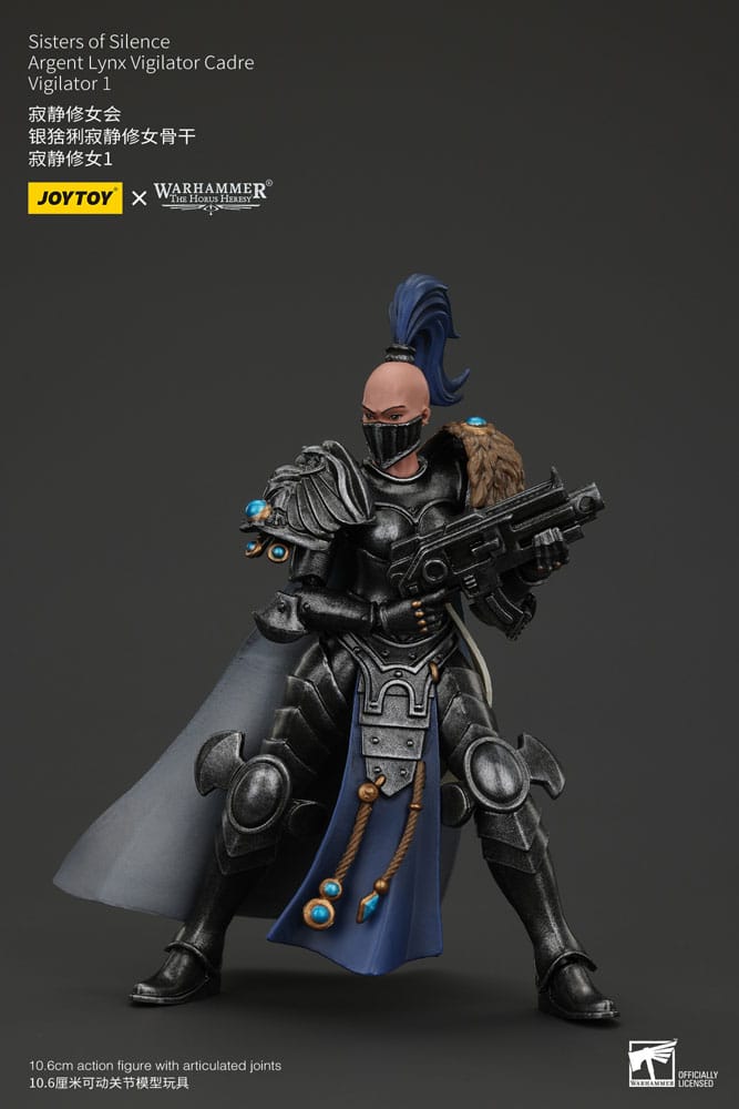 Warhammer The Horus Heresy Action Figure Sisters of Silence Argent Lynx Vigilator Cadre Vigilator 1 19 cm - MangaShop.ro