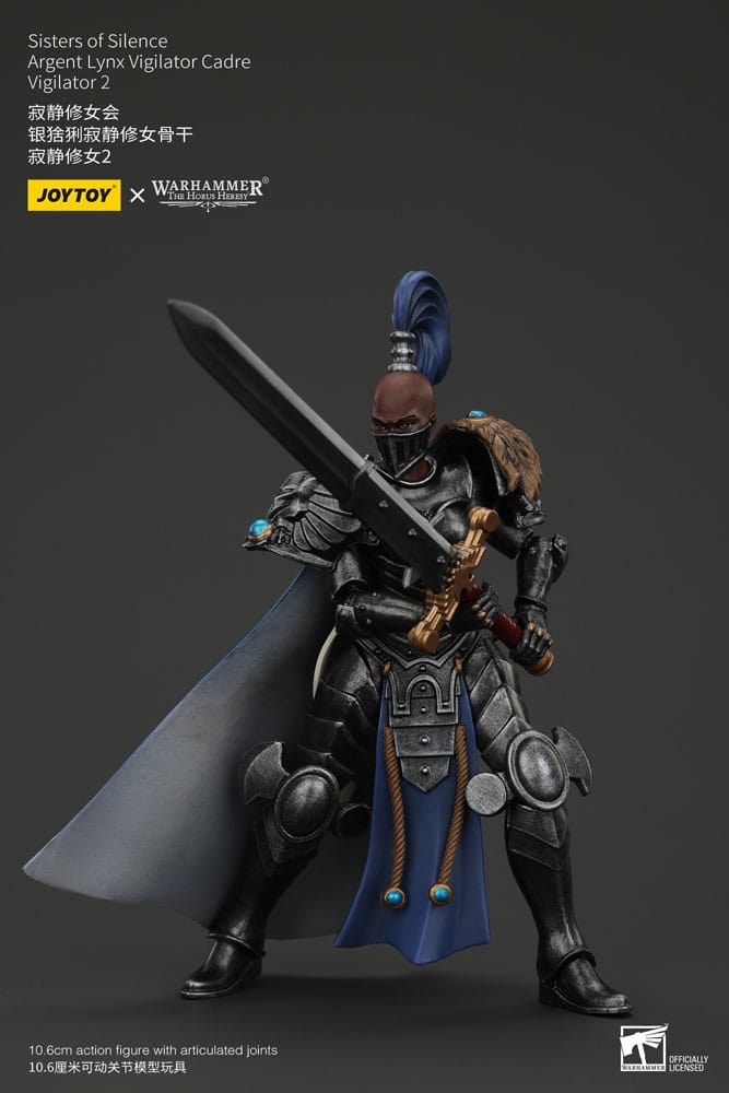 Warhammer The Horus Heresy Action Figure Sisters of Silence Argent Lynx Vigilator Cadre Vigilator 2 19 cm - MangaShop.ro