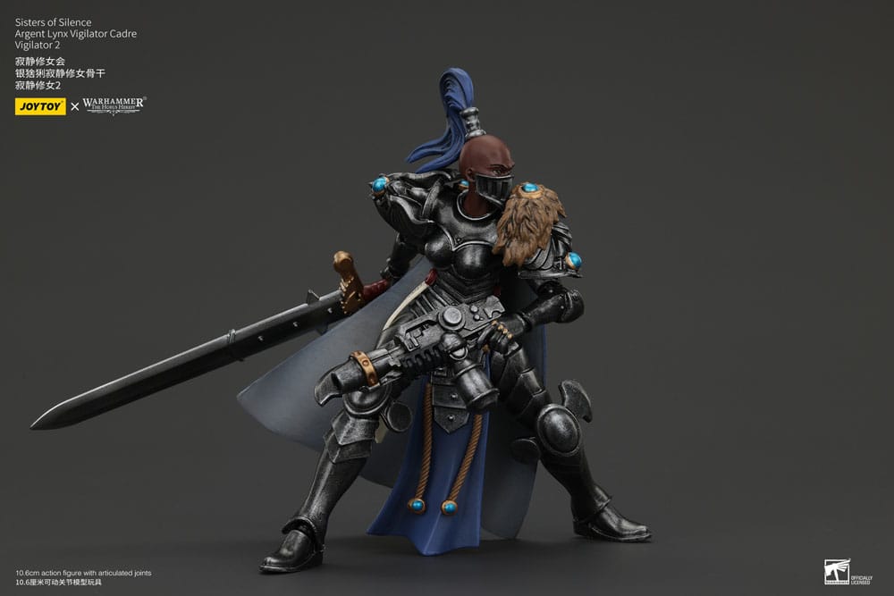Warhammer The Horus Heresy Action Figure Sisters of Silence Argent Lynx Vigilator Cadre Vigilator 2 19 cm - MangaShop.ro
