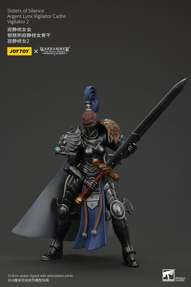 Warhammer The Horus Heresy Action Figure Sisters of Silence Argent Lynx Vigilator Cadre Vigilator 2 19 cm - MangaShop.ro
