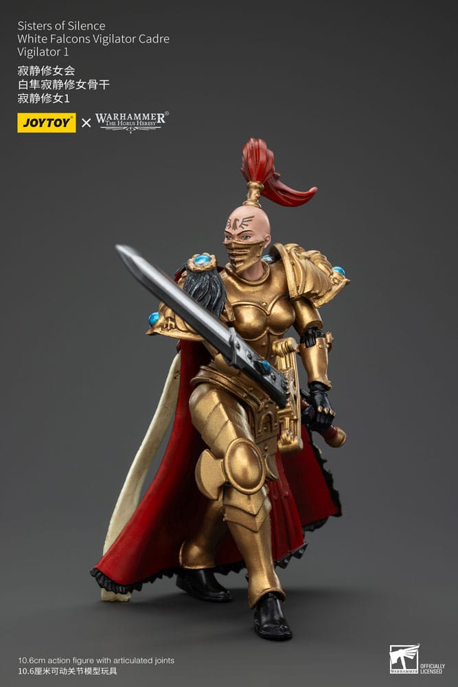 Warhammer The Horus Heresy Action Figure Sisters of Silence White Falcons Vigilator Cadre Vigilator 1 19 cm - MangaShop.ro
