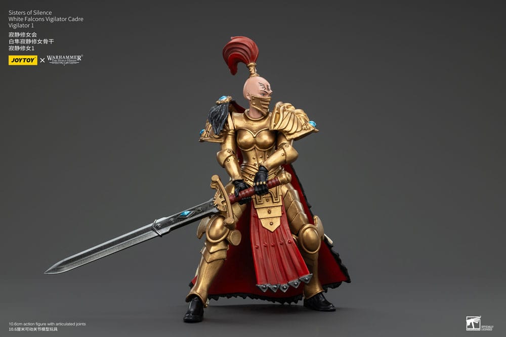Warhammer The Horus Heresy Action Figure Sisters of Silence White Falcons Vigilator Cadre Vigilator 1 19 cm - MangaShop.ro