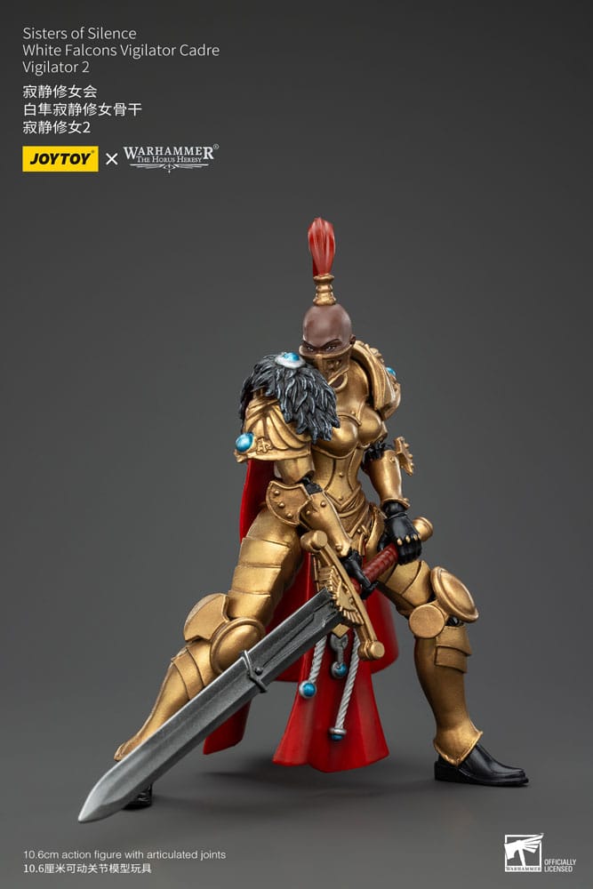 Warhammer The Horus Heresy Action Figure Sisters of Silence White Falcons Vigilator Cadre Vigilator 2 19 cm - MangaShop.ro