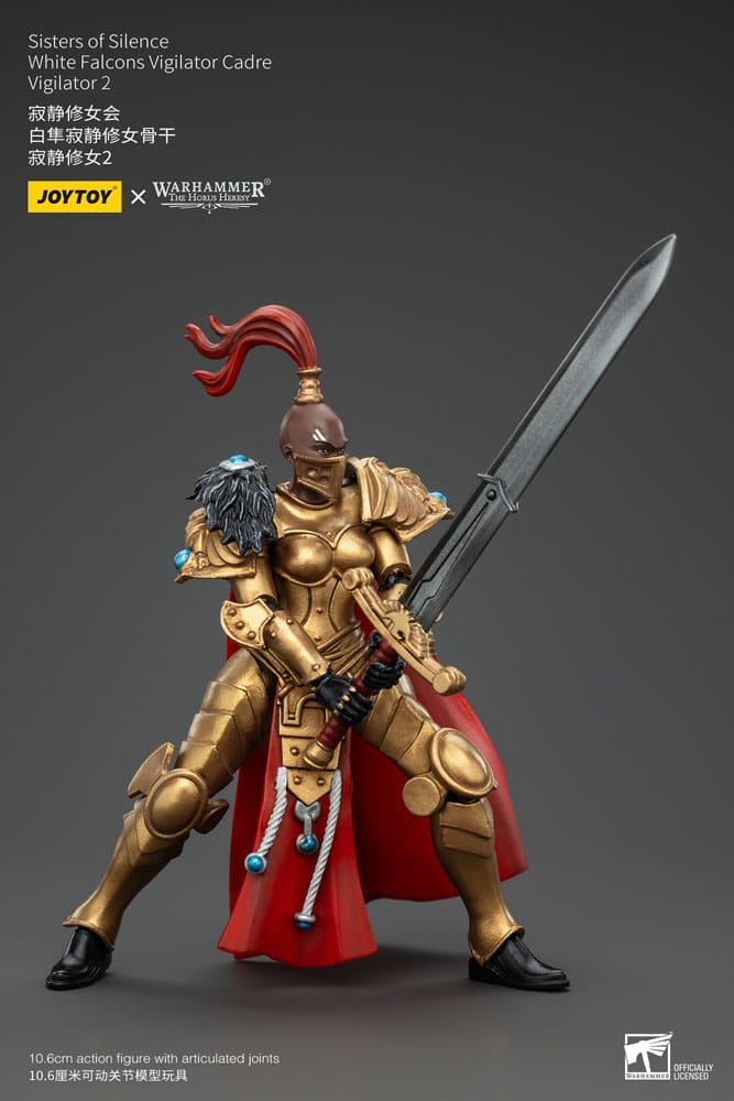 Warhammer The Horus Heresy Action Figure Sisters of Silence White Falcons Vigilator Cadre Vigilator 2 19 cm - MangaShop.ro