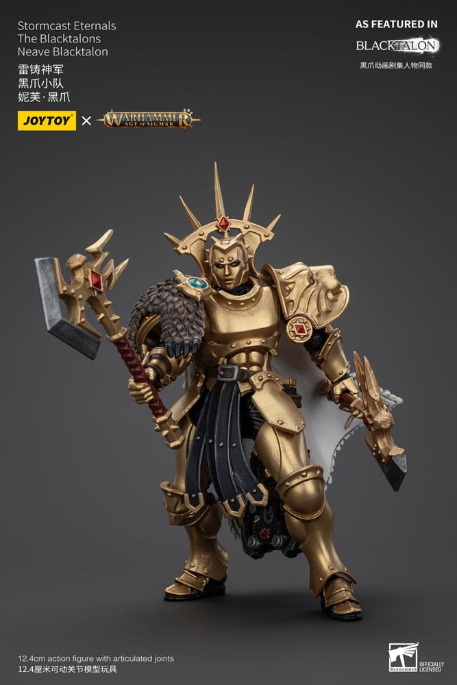 Warhammer Age of Sigmar Action Figure Stormcast Eternals The Blacktalons Neave Blacktalon 20 cm - MangaShop.ro