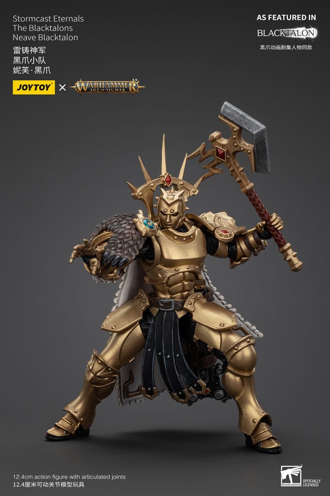 Warhammer Age of Sigmar Action Figure Stormcast Eternals The Blacktalons Neave Blacktalon 20 cm - MangaShop.ro