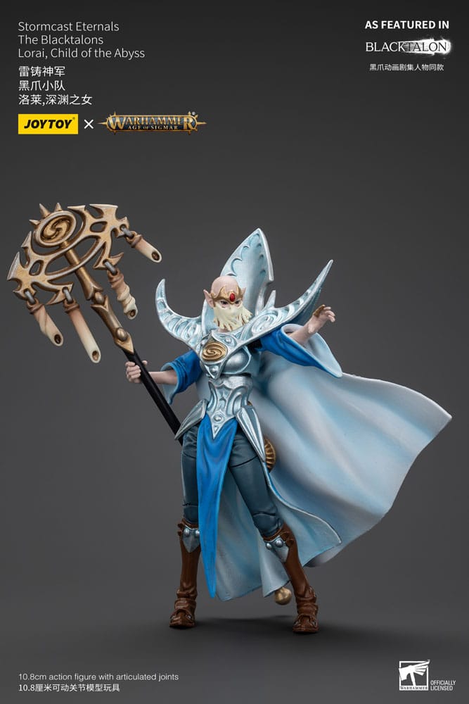 Warhammer Age of Sigmar Action Figure Stormcast Eternals The Blacktalons Lorai Child of the Abyss 20 cm - MangaShop.ro