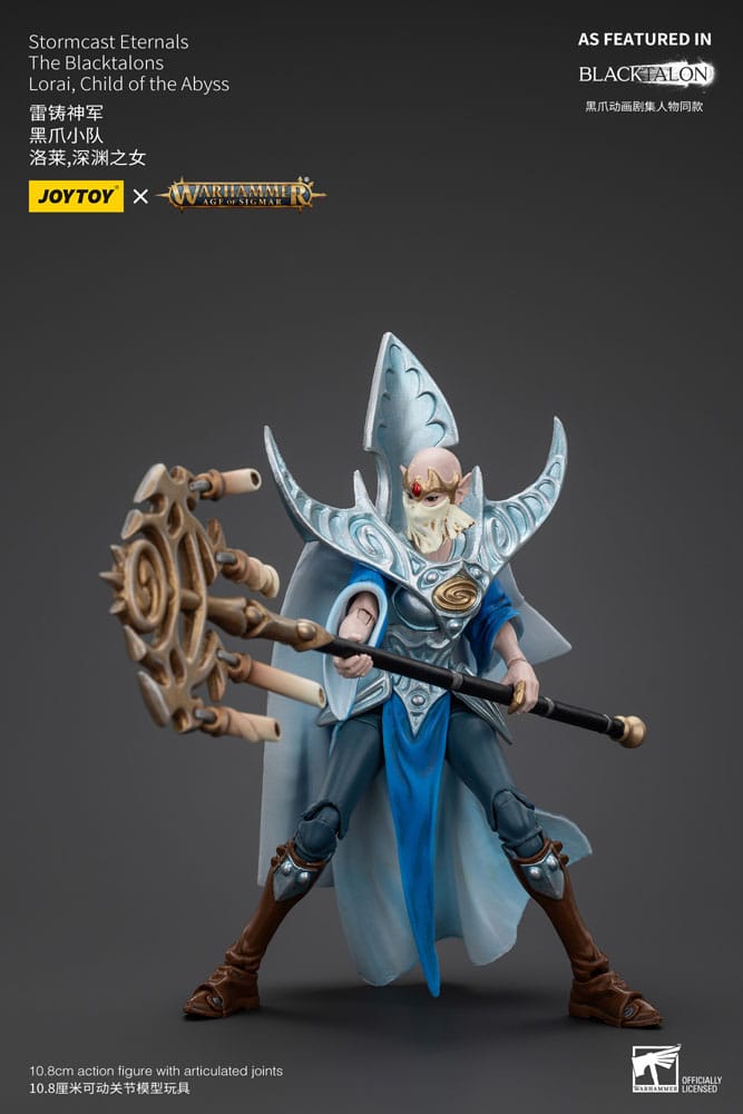 Warhammer Age of Sigmar Action Figure Stormcast Eternals The Blacktalons Lorai Child of the Abyss 20 cm - MangaShop.ro