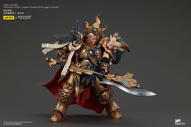 Warhammer The Horus Heresy Action Figure Legio Custodes Constantin Valdor Captain-General of the Legio Custodes 25 cm - MangaShop.ro