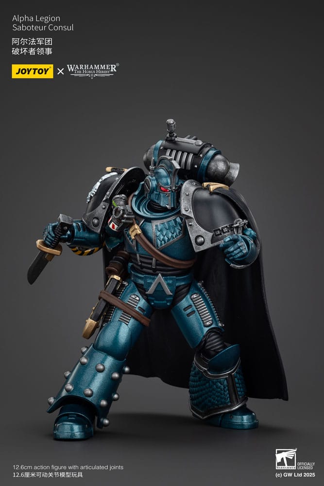 Warhammer The Horus Heresy Action Figure Alpha Legion Saboteur Consul 20 cm - MangaShop.ro