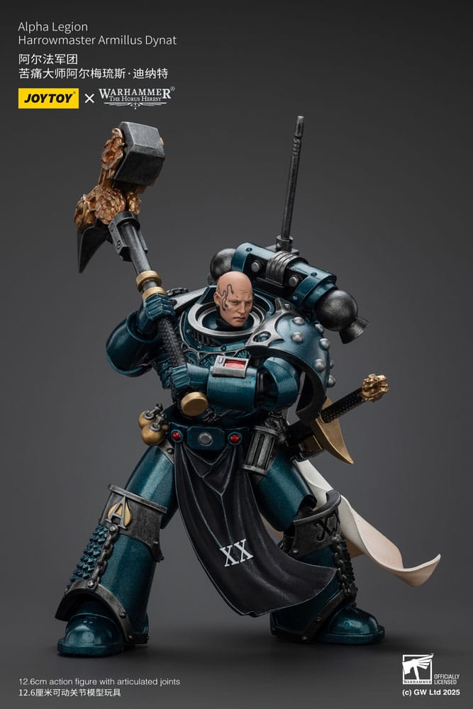 Warhammer The Horus Heresy Action Figure Alpha Legion Harrowmaster Armillus Dynat 20 cm - MangaShop.ro