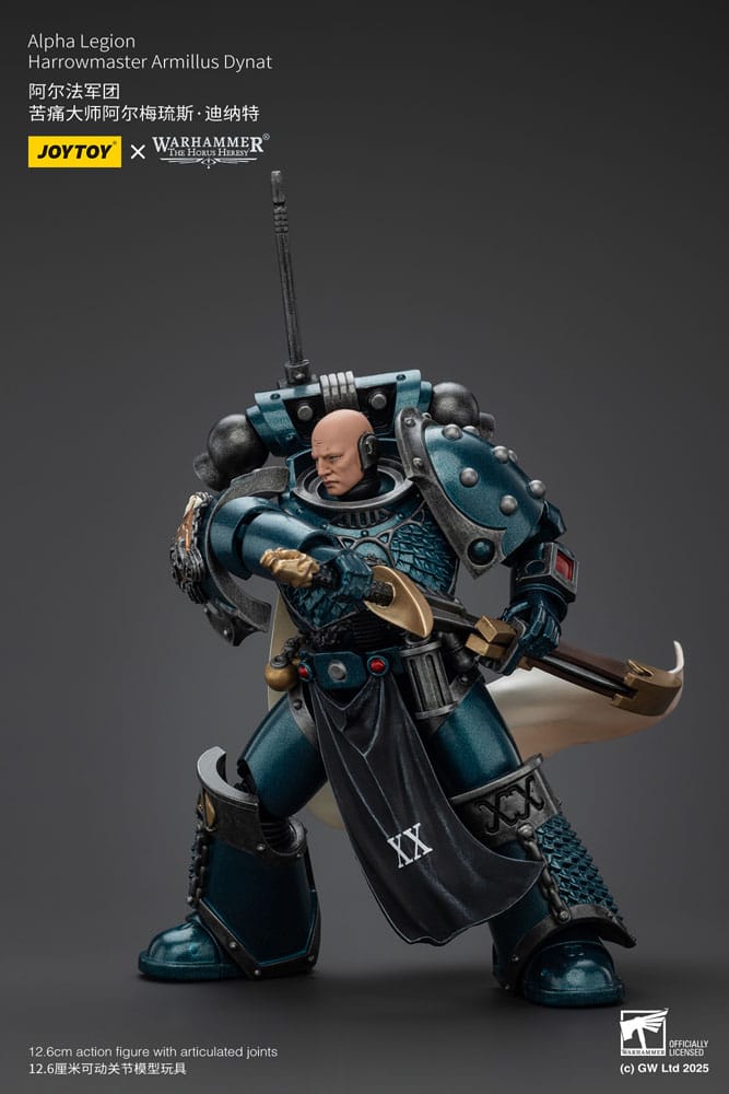 Warhammer The Horus Heresy Action Figure Alpha Legion Harrowmaster Armillus Dynat 20 cm - MangaShop.ro