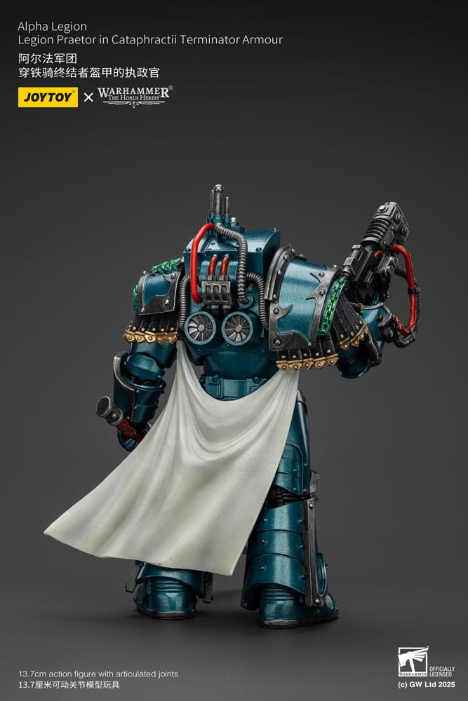 Warhammer The Horus Heresy Action Figure Alpha Legion Legion Praetor in Cataphractii Terminator Armour 18 cm - MangaShop.ro