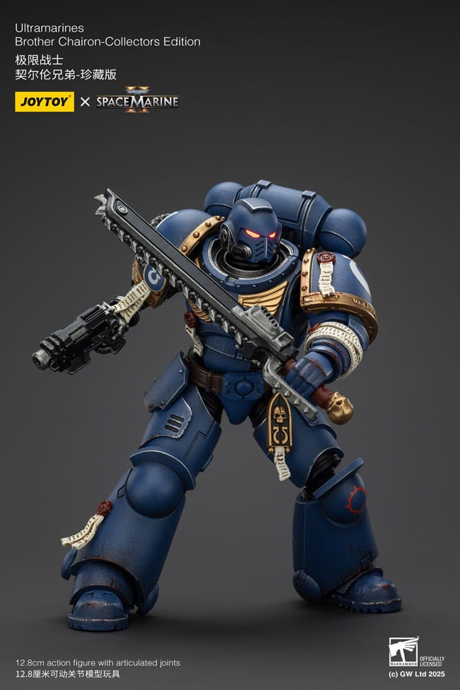 Warhammer 40,000: Space Marine 2 Action Figure Ultramarines Brother Chairon Collectors Edition 13 cm - MangaShop.ro