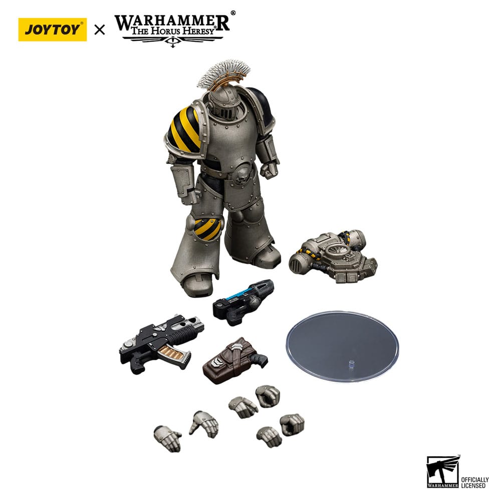 Warhammer The Horus Heresy Action Figure 1/18 lron Warriors MKlll Tactical Sergeant 12 cm - MangaShop.ro
