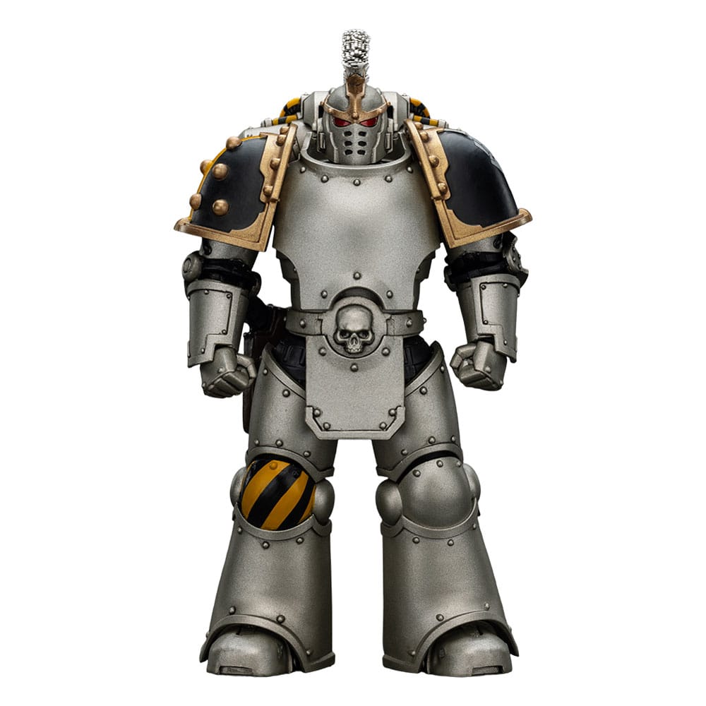 Warhammer The Horus Heresy Action Figure 1/18 lron Warriors Command Squad Chosen with Legion Standard 12 cm - MangaShop.ro