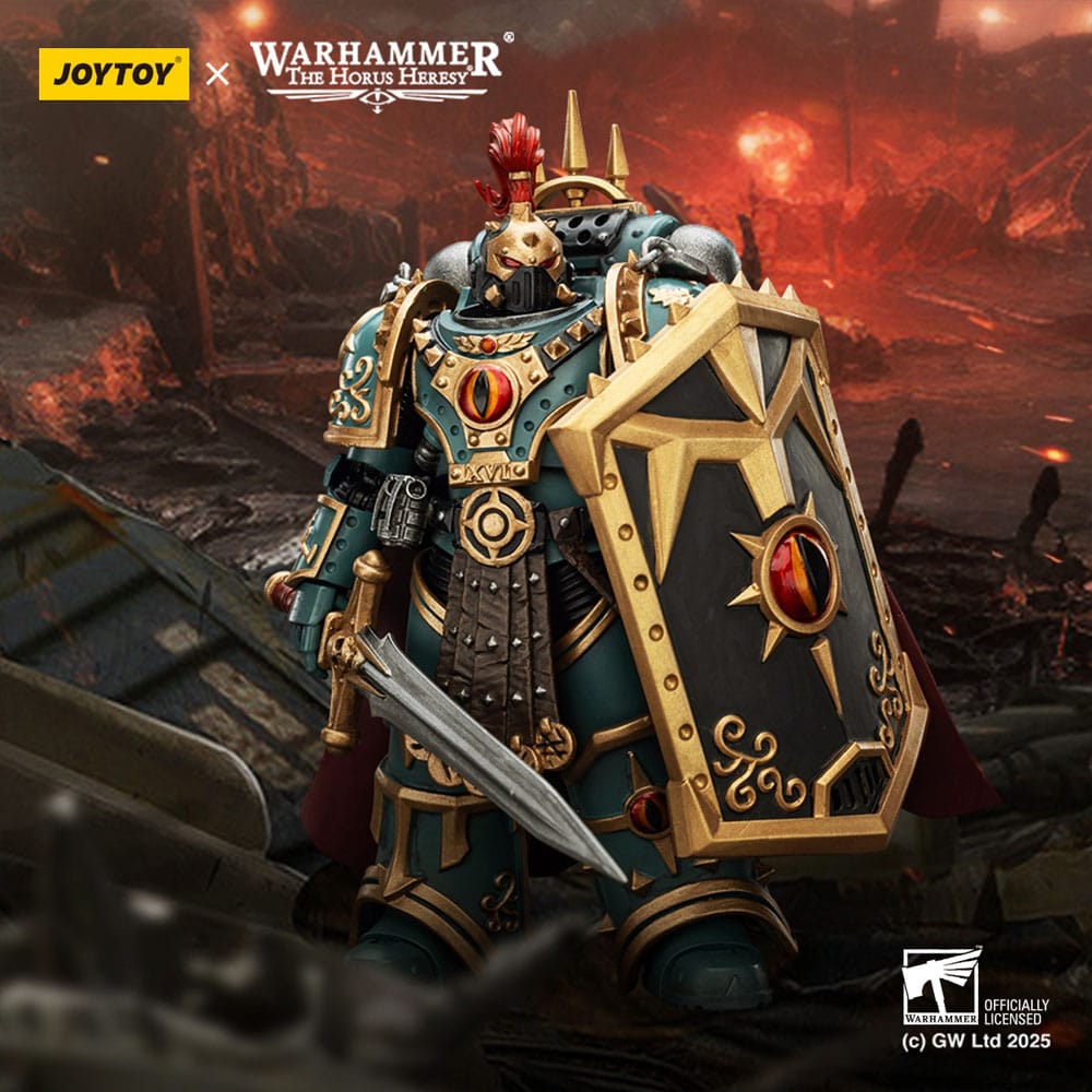 Warhammer The Horus Heresy Action Figure Sons of Horus Little Horus Aximand Captain of the 5th Company 20 cm - MangaShop.ro