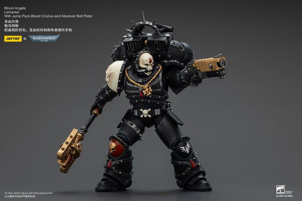 Warhammer 40,000 Action Figure Blood Angels Lemartes 12 cm - MangaShop.ro