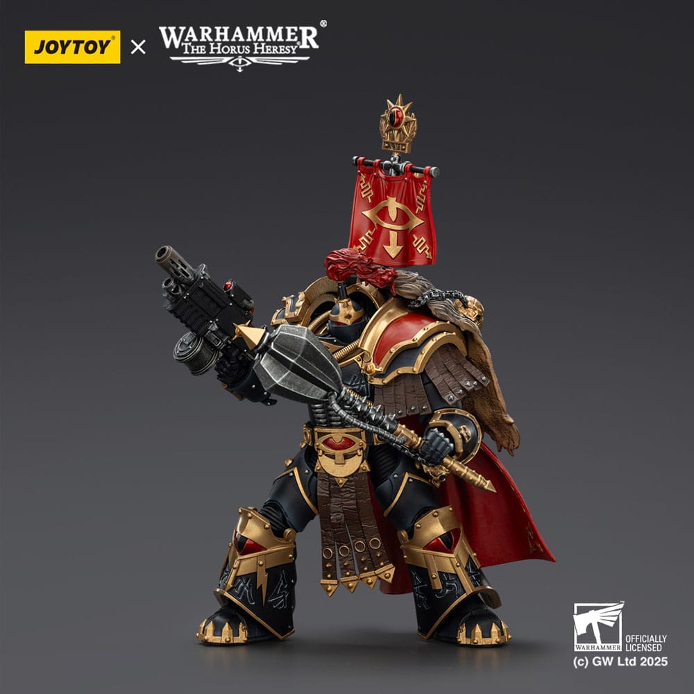 Warhammer 40,000: Sons of Horus Action Figure Legion Cataphractii Praetorwith Combi-Melta and Power Maul 14 cm - MangaShop.ro
