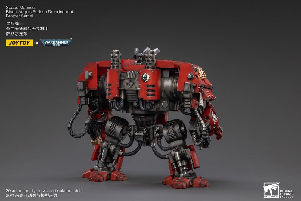 Warhammer 40,000 Action Figure Blood Angels Furioso Dreadnought Brother Samel 20 cm - MangaShop.ro