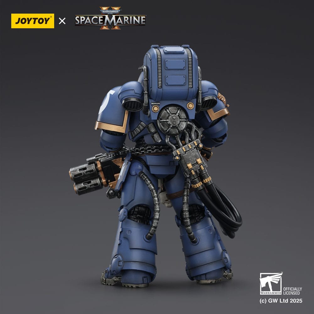 Warhammer 40,000: Space Marine 2 Action Figure Ultramarines Heavy Artificer Armor with Relic Multi-Melta 13 cm - MangaShop.ro