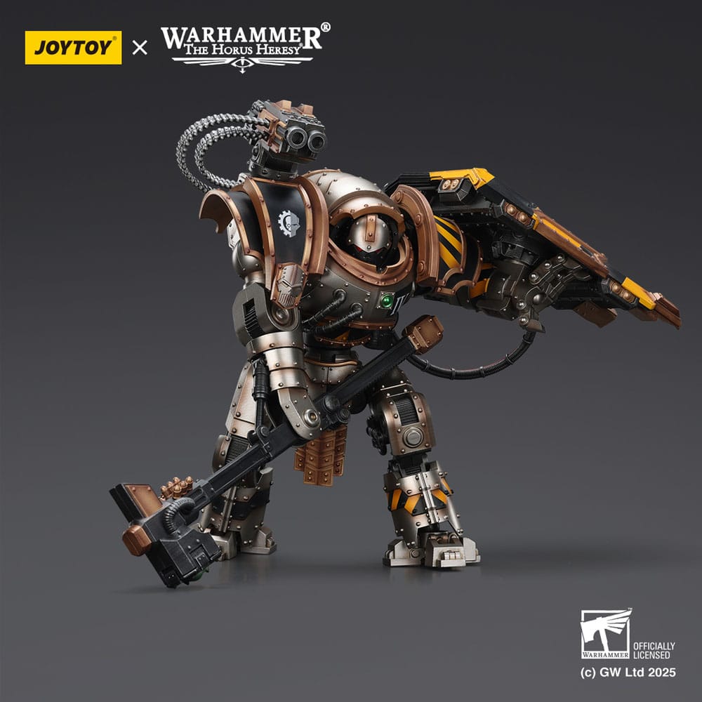Warhammer The Horus Heresy Action Figure Iron Warriors Iron Circle Domitar-Ferrum Class Battle-automata with Karceri Battle Shield 24 cm - MangaShop.ro