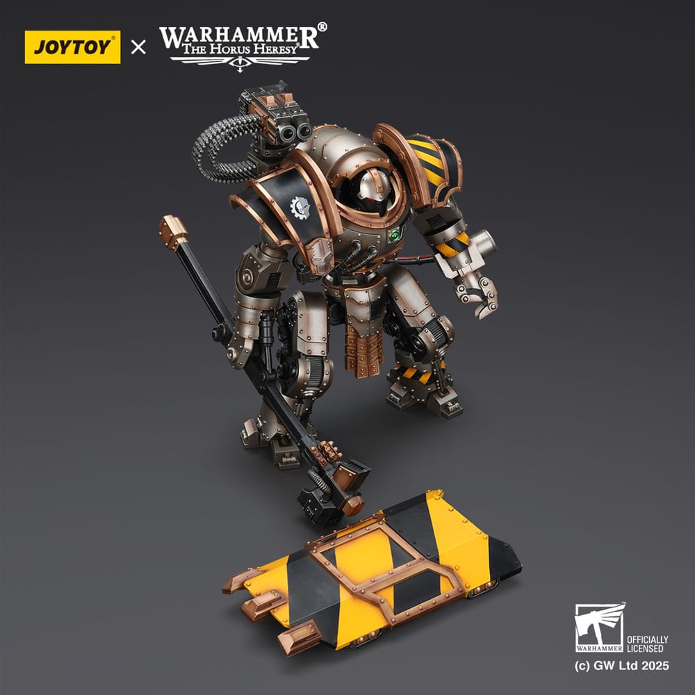 Warhammer The Horus Heresy Action Figure Iron Warriors Iron Circle Domitar-Ferrum Class Battle-automata with Karceri Battle Shield 24 cm - MangaShop.ro