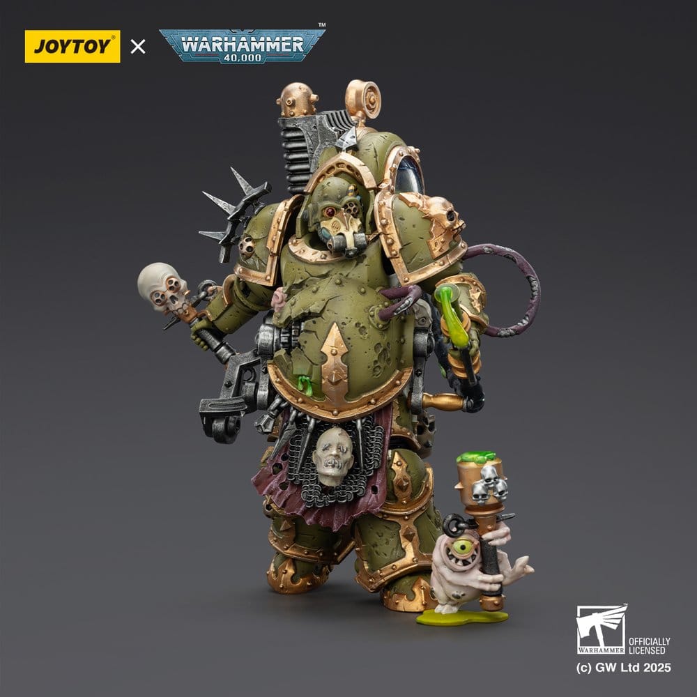 Warhammer 40,000 Action Figure Death Guard Foul Blight spawn with Plague Sprayer 12 cm - MangaShop.ro