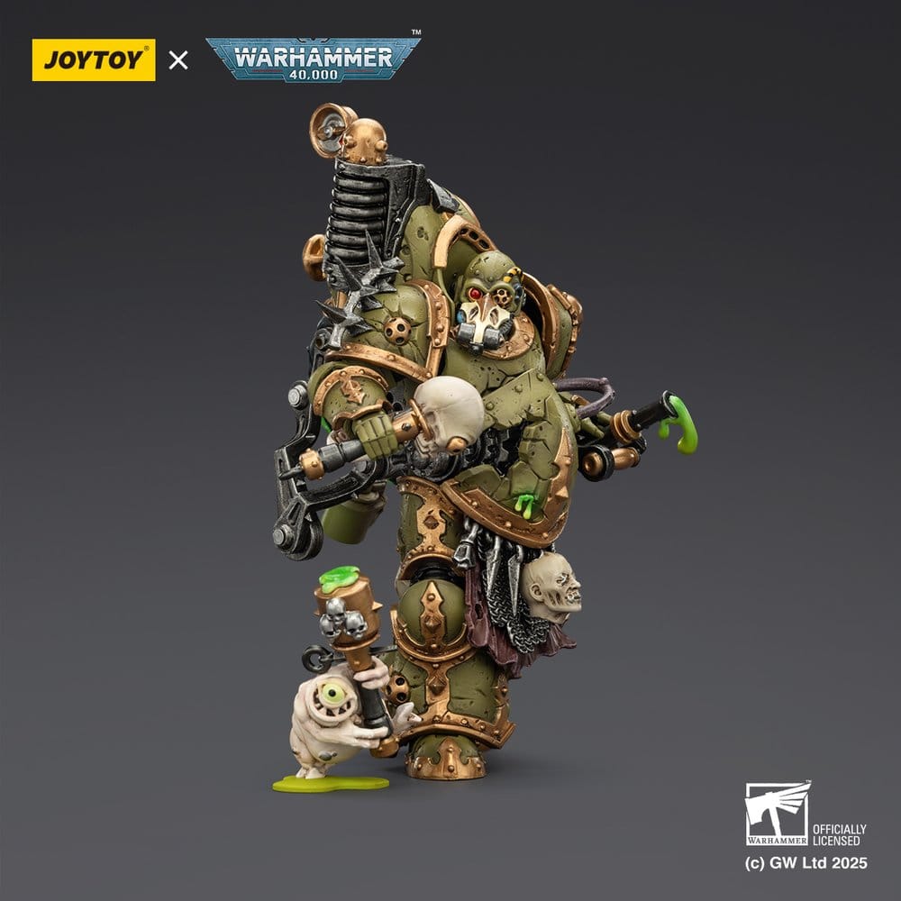 Warhammer 40,000 Action Figure Death Guard Foul Blight spawn with Plague Sprayer 12 cm - MangaShop.ro
