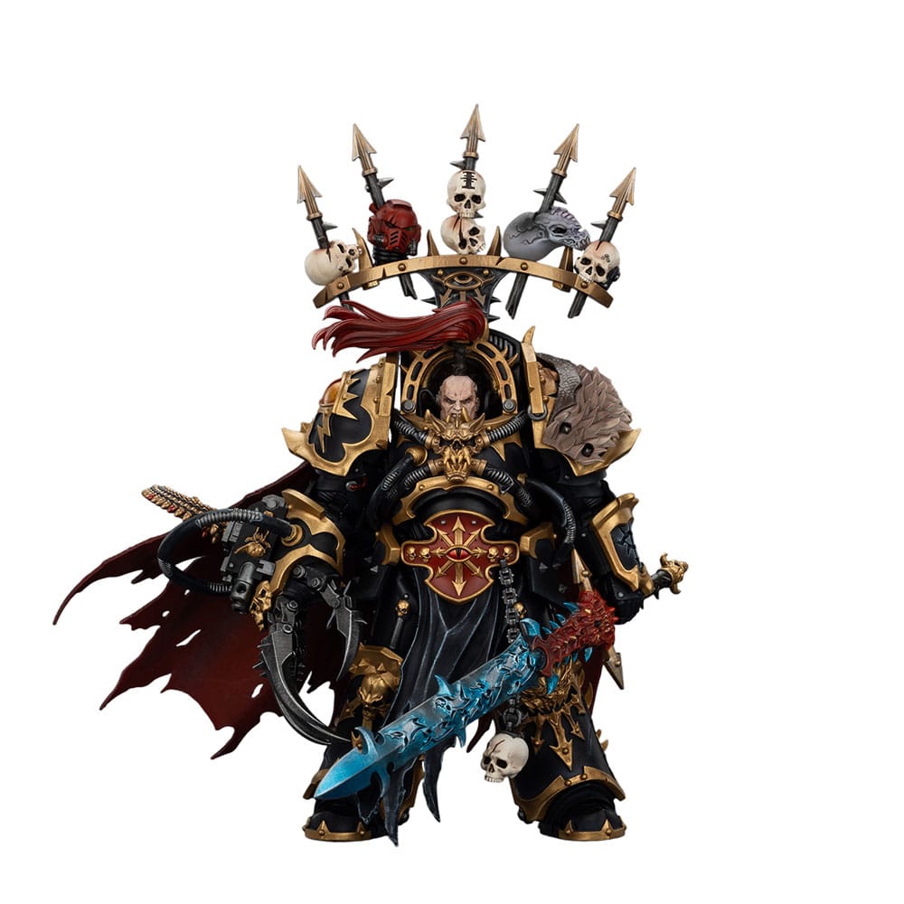 Warhammer 40,000 Action Figure  Black Legion Abaddon the Despoiler with Drach'nyen and the Talo 16 cm - MangaShop.ro