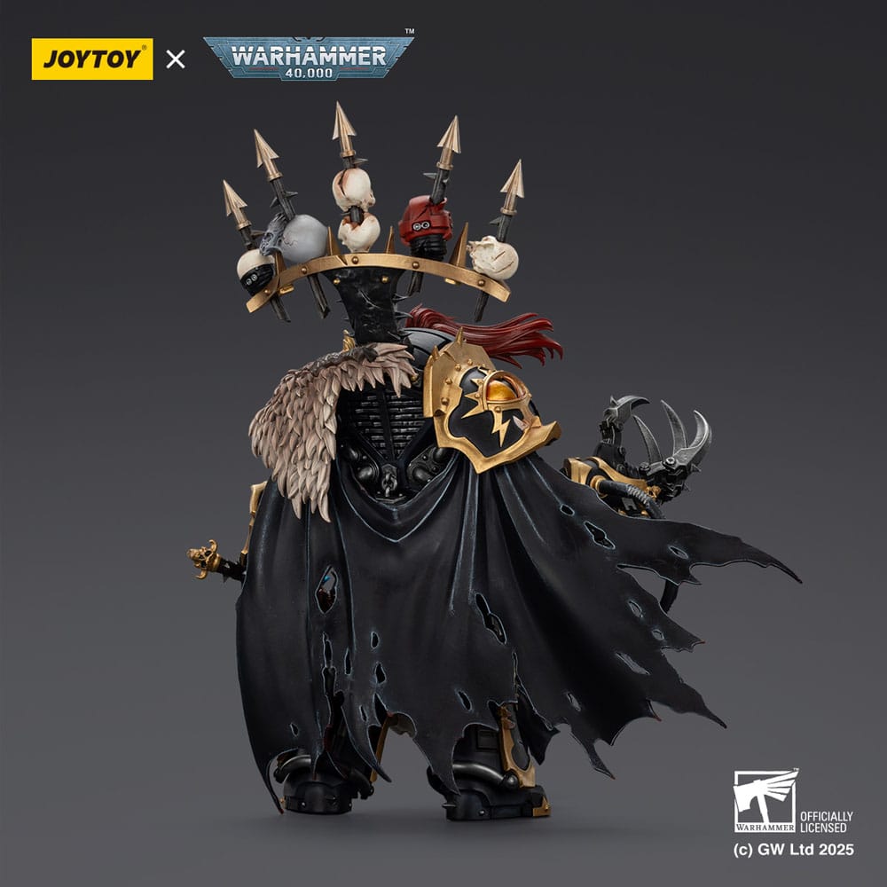 Warhammer 40,000 Action Figure  Black Legion Abaddon the Despoiler with Drach'nyen and the Talo 16 cm - MangaShop.ro