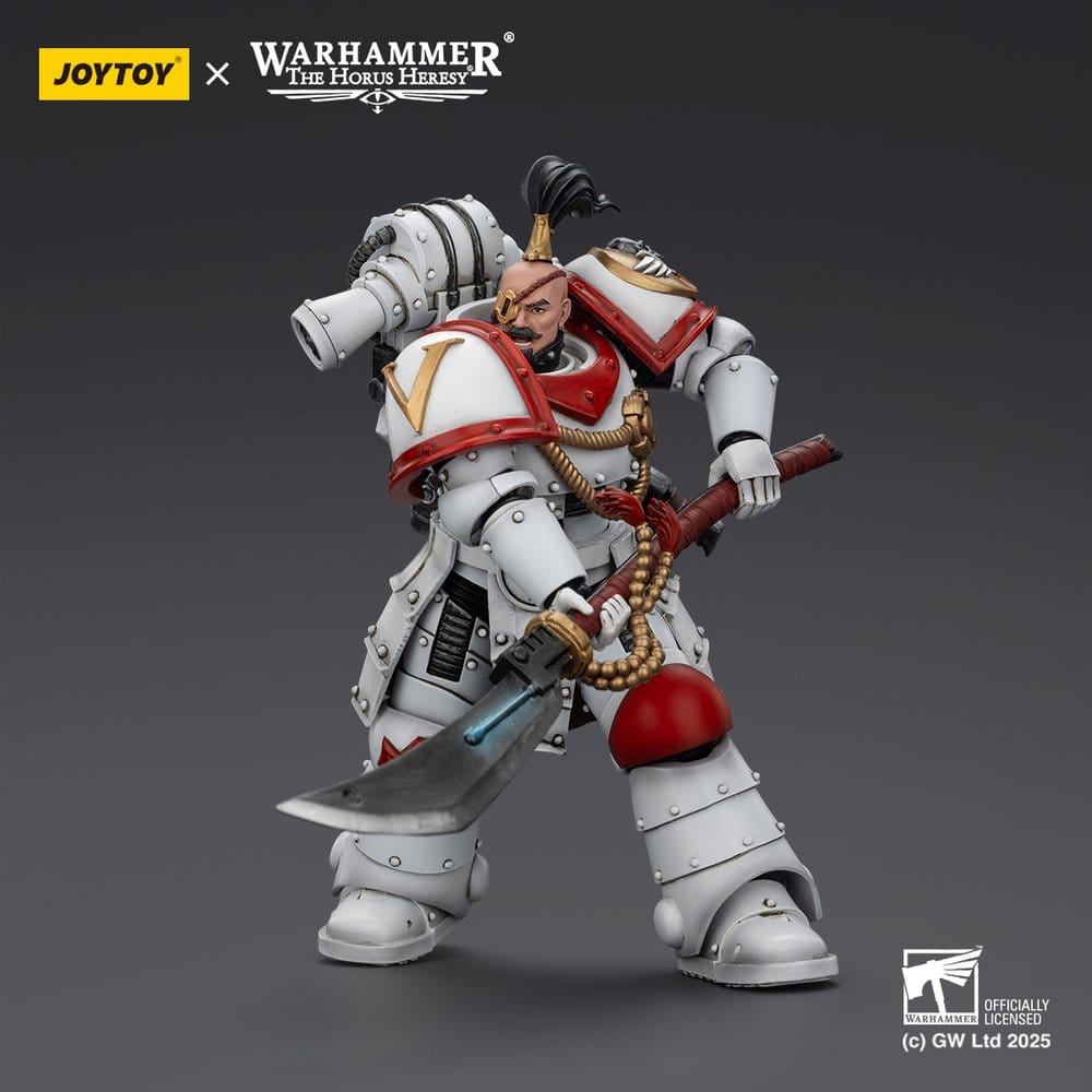 Warhammer The Horus Heresy Action Figure White Scars Legion Praetor 12 cm - MangaShop.ro