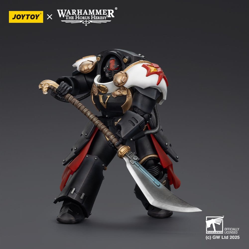 Warhammer The Horus Heresy Action Figure White Scars Ebon Keshig Terminator 1 with Power Glaive 13 cm - MangaShop.ro