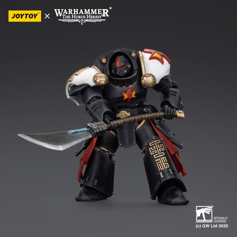 Warhammer The Horus Heresy Action Figure White Scars Ebon Keshig Terminator 2 with Power Glaive 13 cm - MangaShop.ro