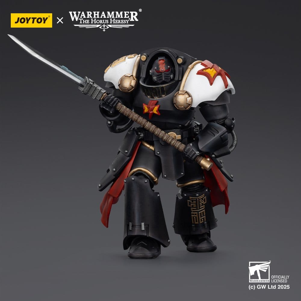 Warhammer The Horus Heresy Action Figure White Scars Ebon Keshig Terminator 2 with Power Glaive 13 cm - MangaShop.ro