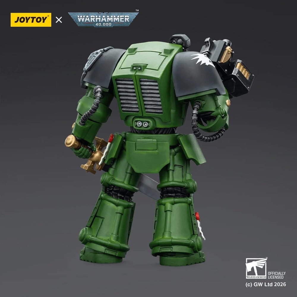Warhammer 40,000 Action Figure Salamanders Terminator 1 with Power Sword and Storm Bolter 14 cm - MangaShop.ro