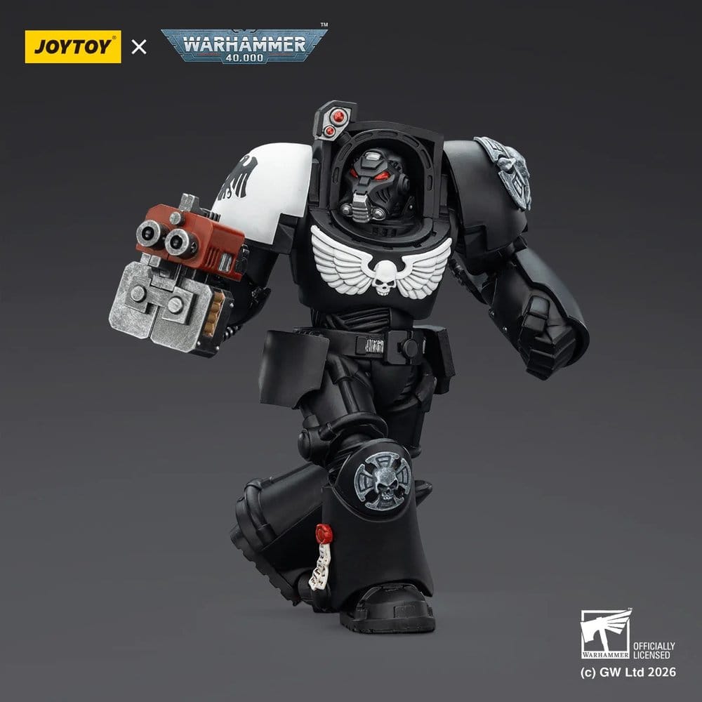 Warhammer 40,000 Action Figure Raven Guard Terminator 2 with Power Fist and Storm Bolter 14 cm - MangaShop.ro