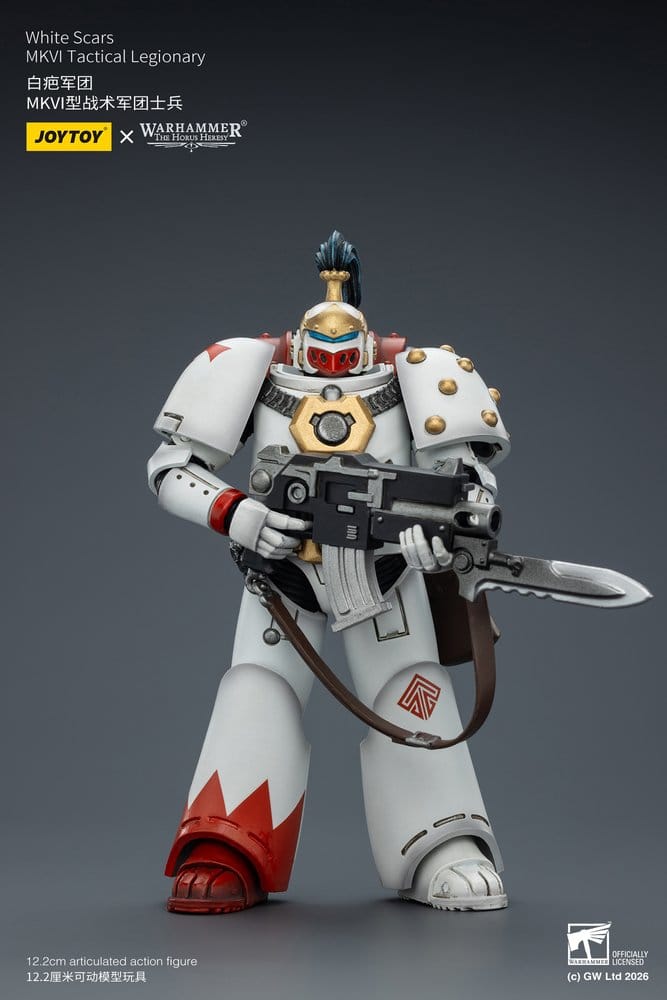 Warhammer The Horus Heresy Action Figure White Scars MKVI Tactical Legionary 12 cm - MangaShop.ro
