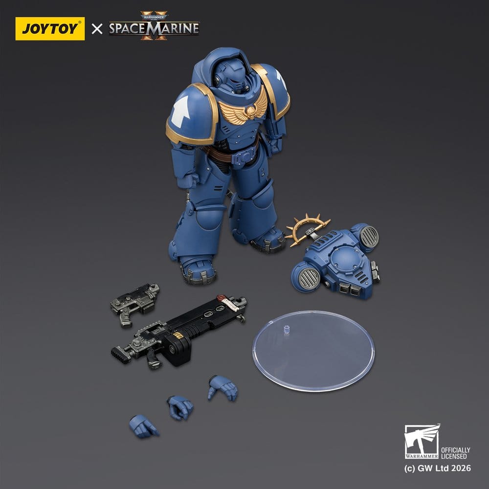 Warhammer 40,000 Action Figure Game Edition Ultramarines Heavy Intercessor 13 cm - MangaShop.ro