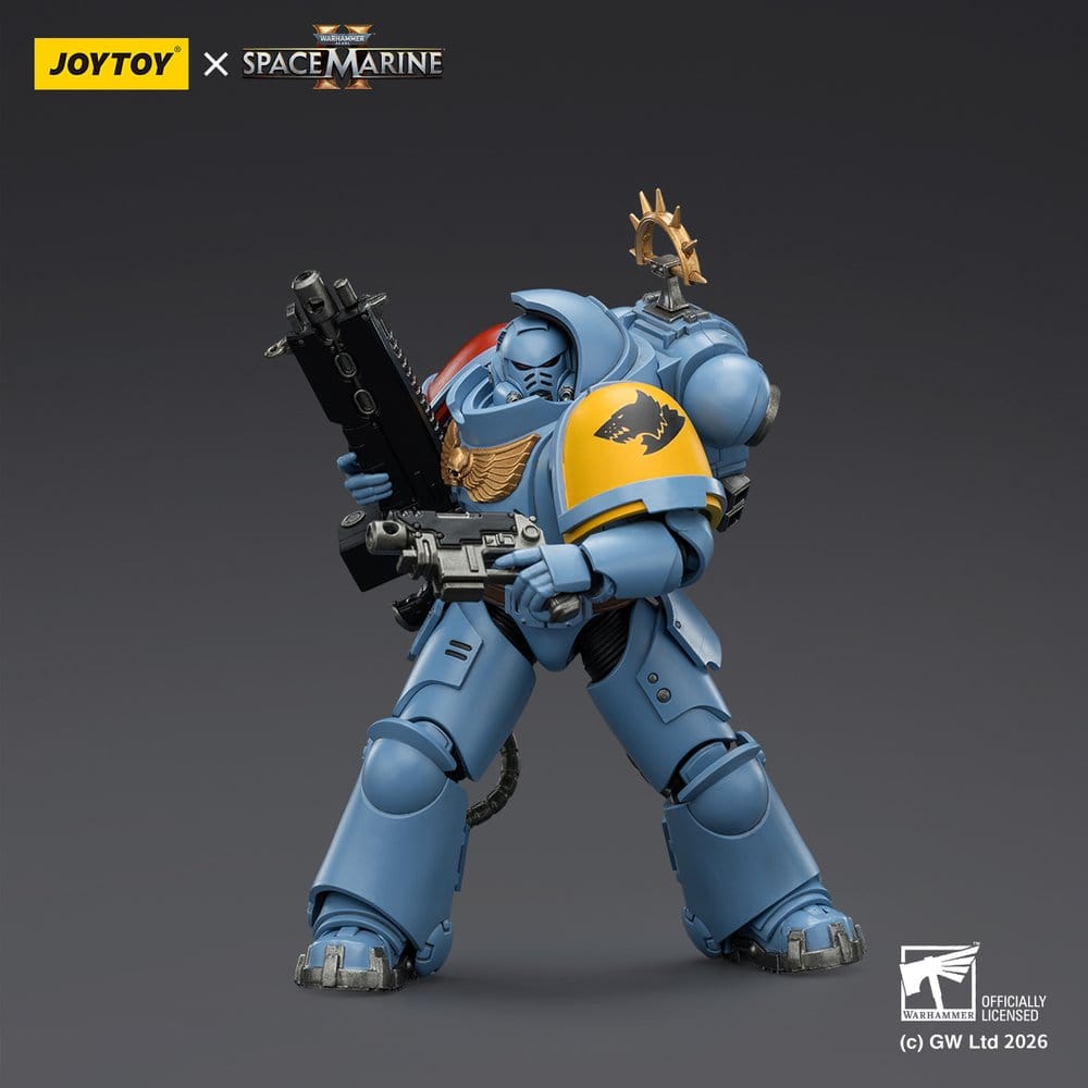 Warhammer 40,000 Action Figure Game Edition Space Wolves Heavy Intercessor 13 cm - MangaShop.ro