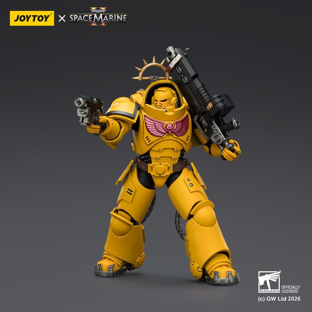 Warhammer 40,000 Action Figure Game Edition Imperial Fists Heavy Intercessor 13 cm - MangaShop.ro