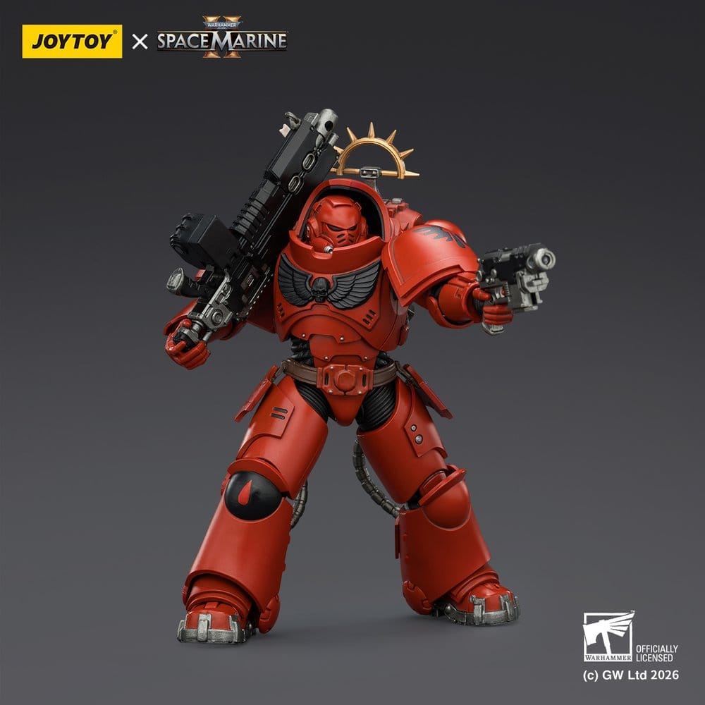 Warhammer 40,000 Action Figure Game Edition Blood Angels Heavy Intercessor 13 cm - MangaShop.ro