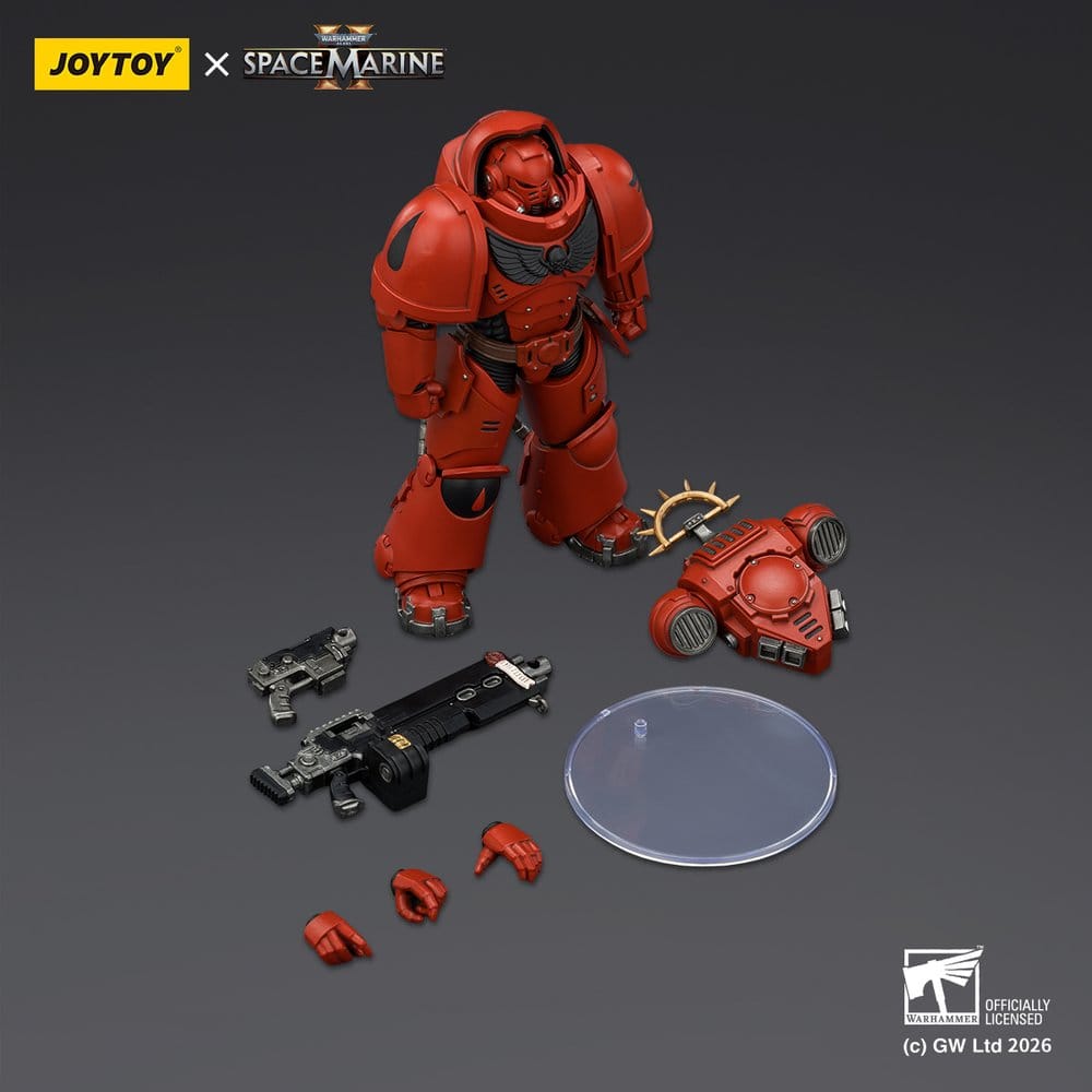 Warhammer 40,000 Action Figure Game Edition Blood Angels Heavy Intercessor 13 cm - MangaShop.ro