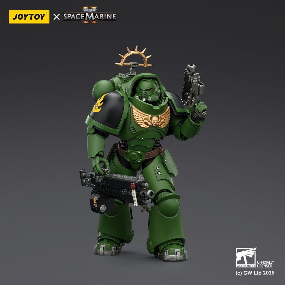 Warhammer 40,000 Action Figure Game Edition Salamanders Heavy Intercessor 13 cm - MangaShop.ro