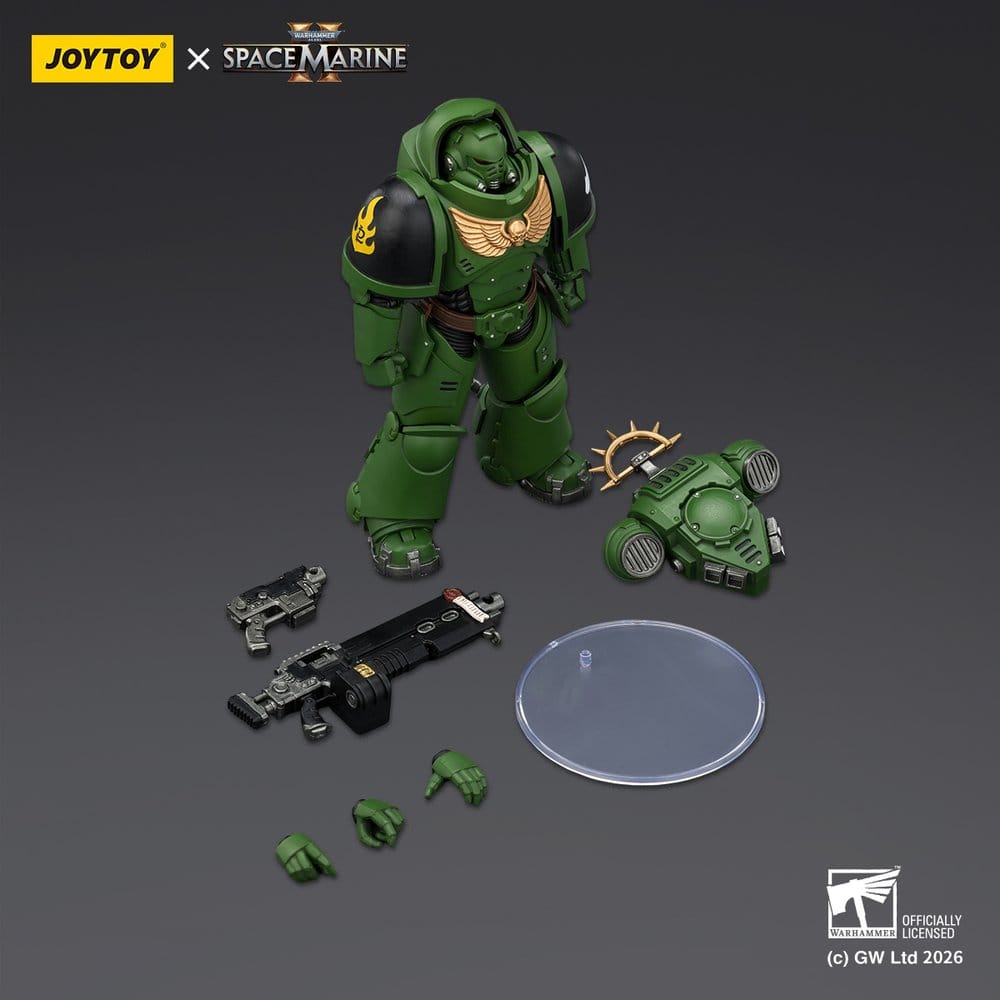 Warhammer 40,000 Action Figure Game Edition Salamanders Heavy Intercessor 13 cm - MangaShop.ro