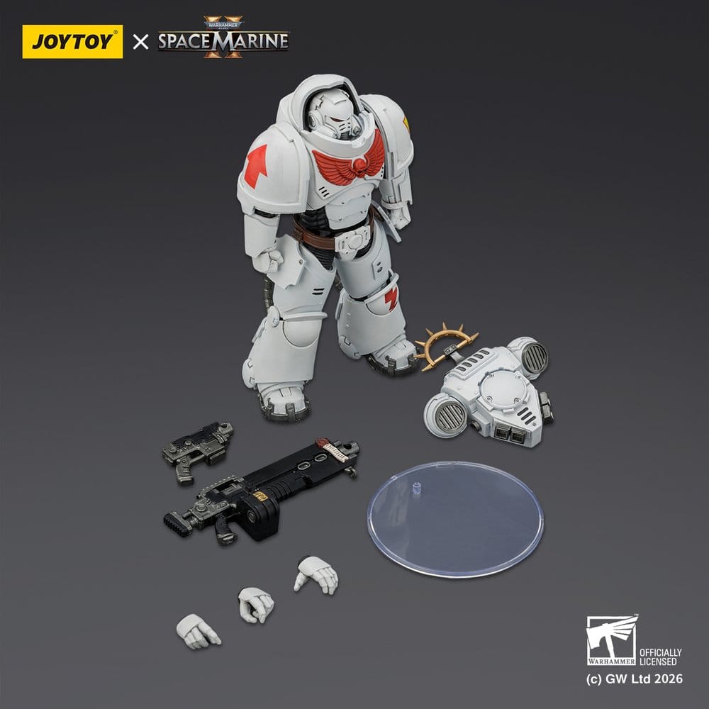 Warhammer 40,000 Action Figure Game Edition White Scars Heavy Intercessor 13 cm - MangaShop.ro