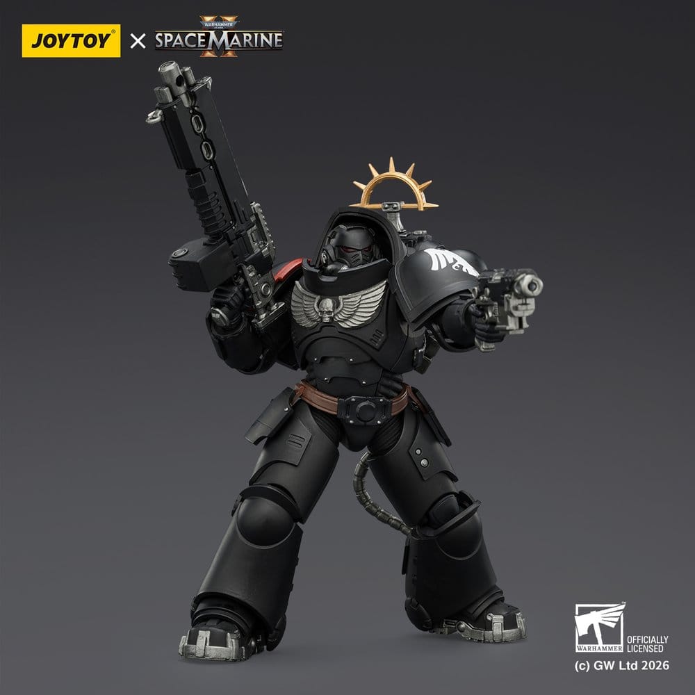 Warhammer 40,000 Action Figure Raven Guard Heavy Intercessor 13 cm - MangaShop.ro