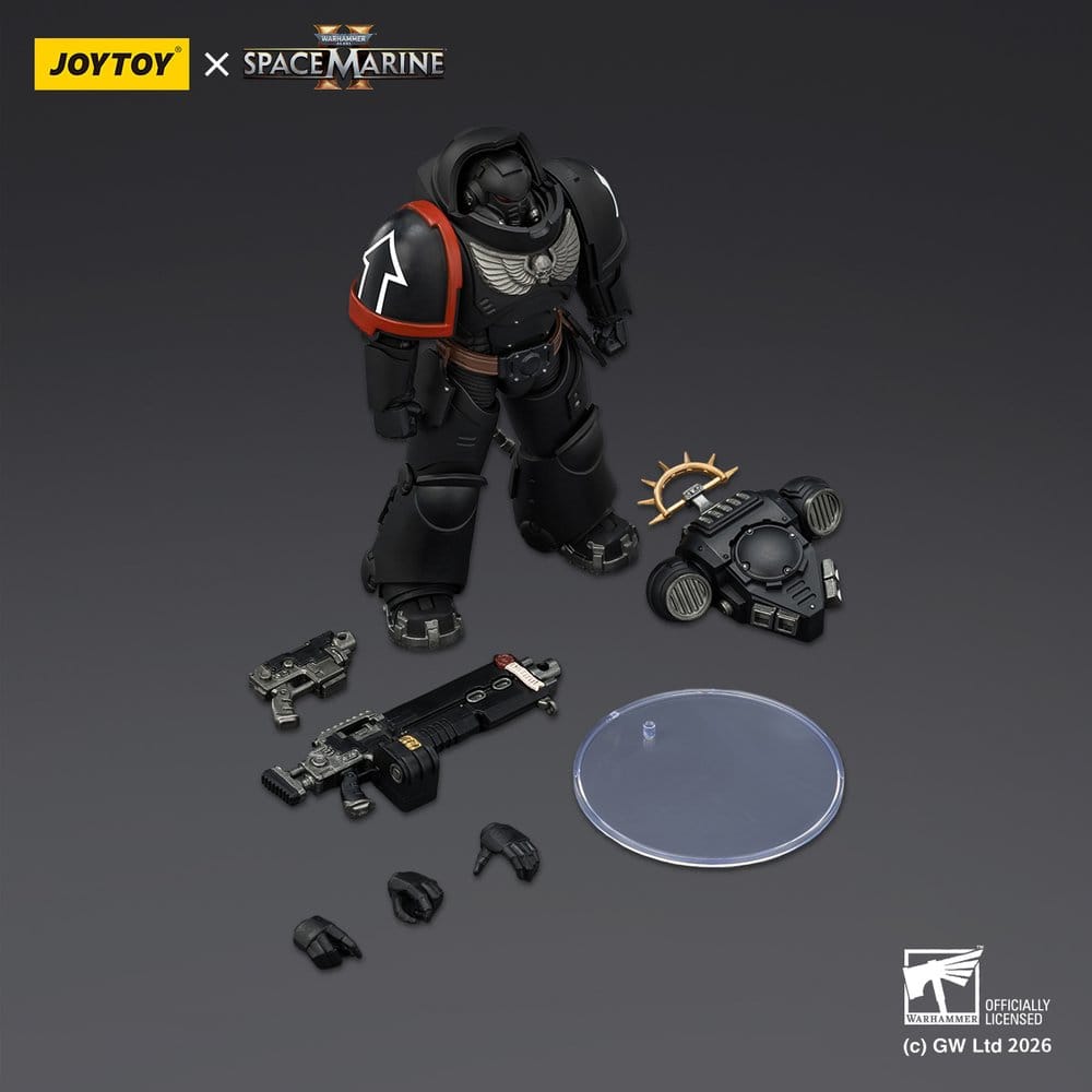 Warhammer 40,000 Action Figure Raven Guard Heavy Intercessor 13 cm - MangaShop.ro