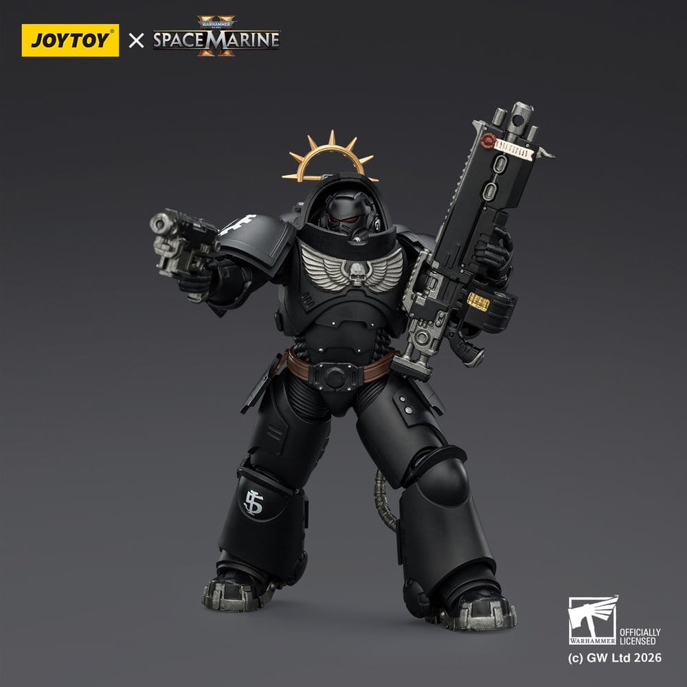 Warhammer 40,000 Action Figure Game Edition Iron Hands Heavy Intercessor 13 cm - MangaShop.ro